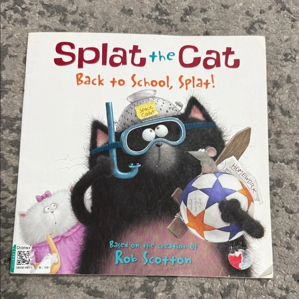 Splat the Cat: Back to School, Splat! Book